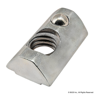 ROLL-IN T-SLOT NUT STEPPED 8 UNC 5/16-1