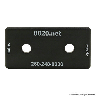 40-4080/40-4080-LITE END CAP BLACK W/PU