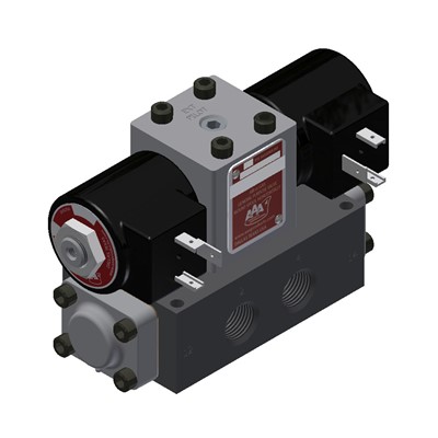 3/8 DOUBLE SOLENOID 2 POSITION MANUAL O