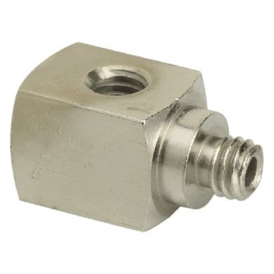  10-32  L Fitting ENP Brass Pack of 5