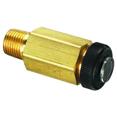 Air Indicator Red 1/8 Male NPT