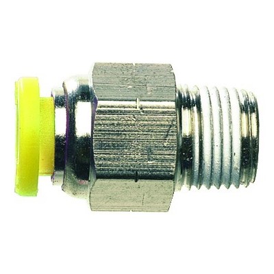 Push-Quick Male Connector 8 mm R3/8 Pac
