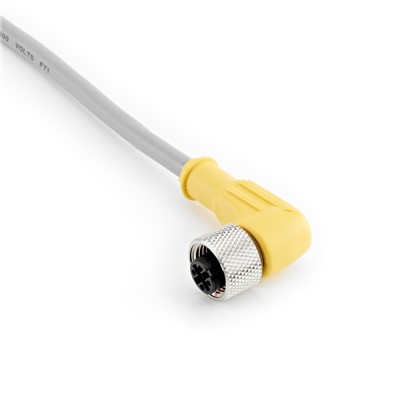 M12 Sensor cable female angled