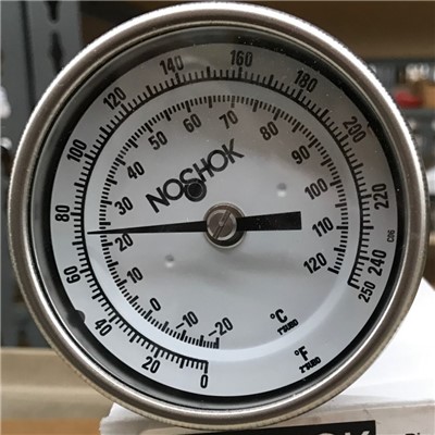 5  Bimetal Thermometer  1/2  NPT Adjust